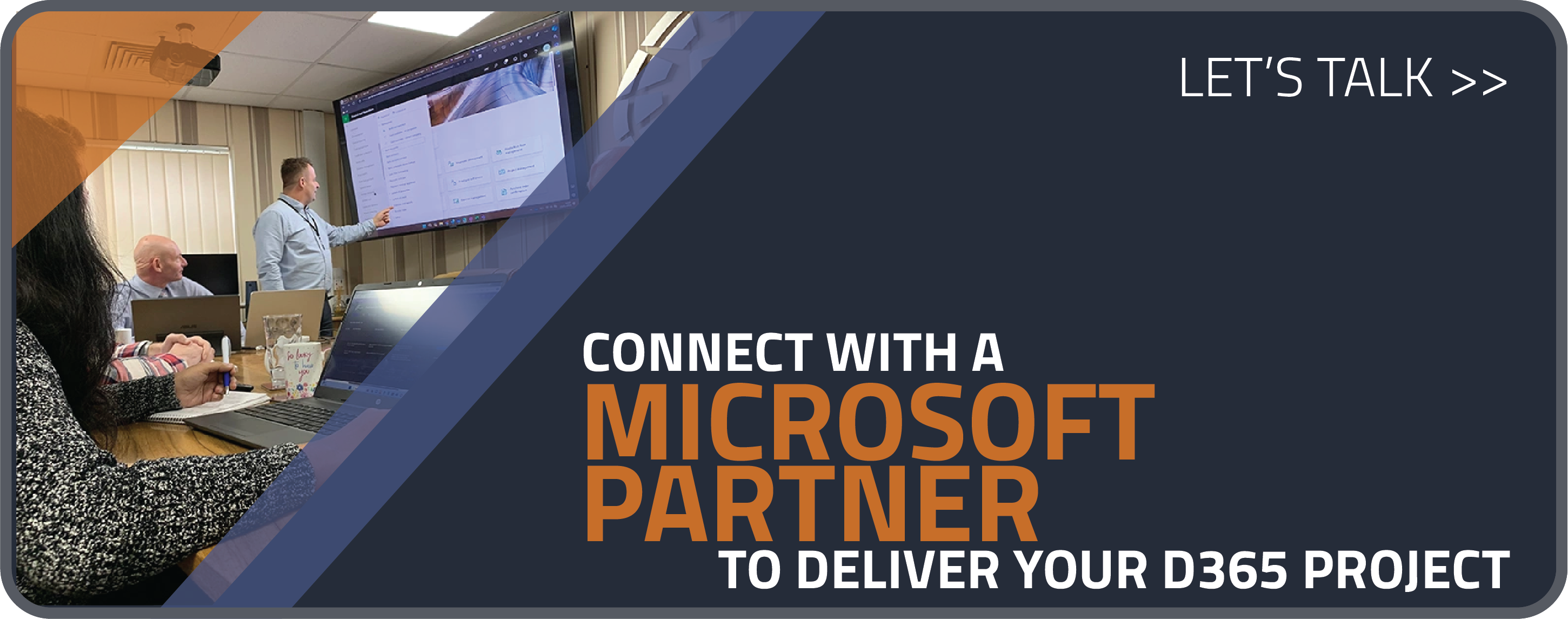 Connect with a microsoft partner to deliver your M365 project