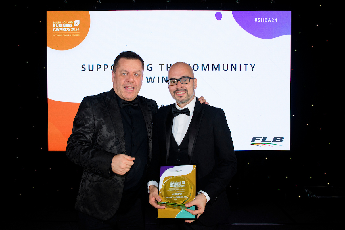 PSP IT - Winners of the Business in the Community Award